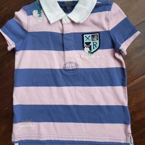 NWT Polo Ralph Lauren Striped Polo (4T) - Picture 2 of 5